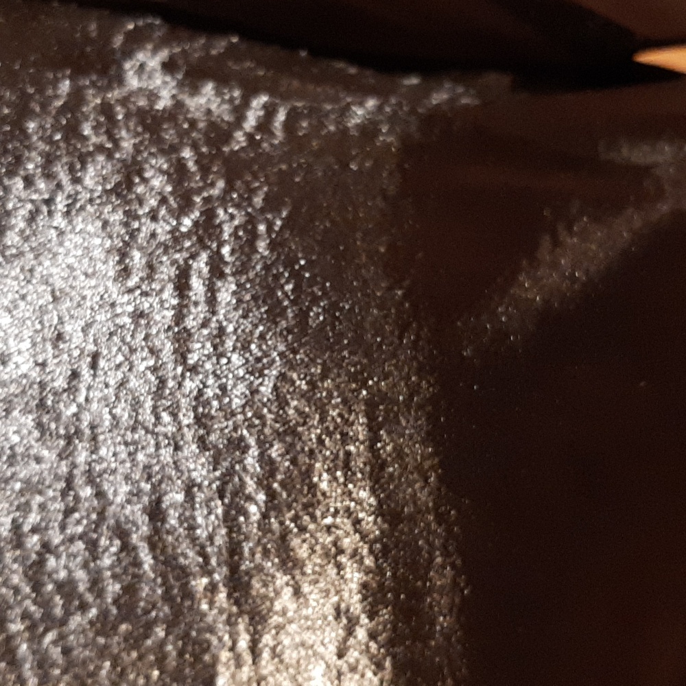 🥀NWT Mustard Seed Cropped, Bell-Sleeve, Silky Black Buttoned Top (M)🥀 - Picture 3 of 8